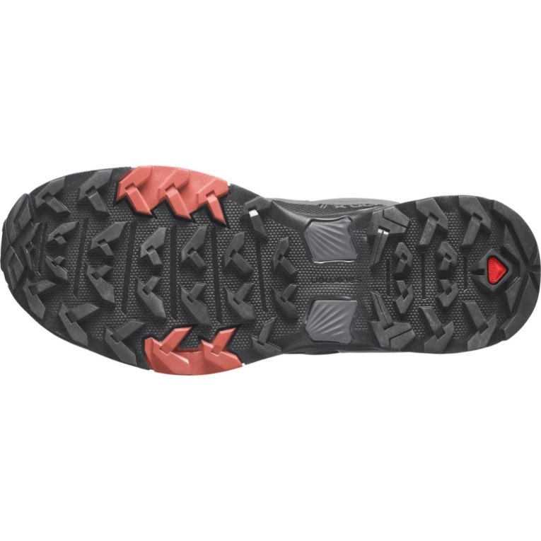 Tenis Senderismo Salomon X Ultra 4 GTX Mujer Grises Negros | MX XKTJ752